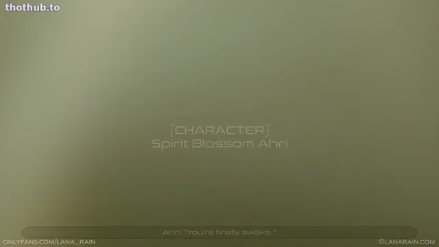 Lana Rain – Spirit Blossom Ahri Gives You Salvation