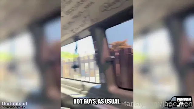 Jadeteen-creampied by a stranger in FanBus