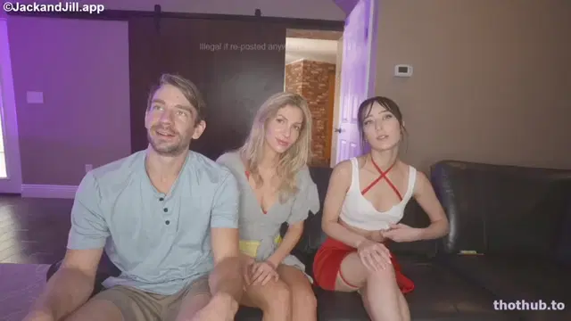 Jack plus Jill LillyyLuna’s First Ever Live Threesome