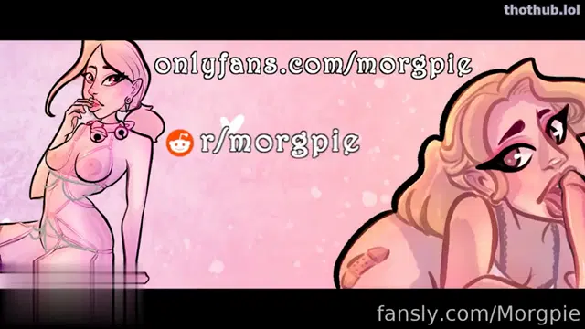 Morgpie getting fucked and throat cum leaked onlyfans video
