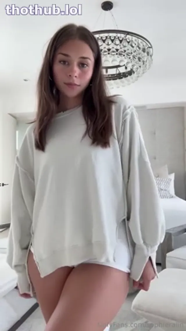 Sophieraiin White Shorts Strip Video Leaked