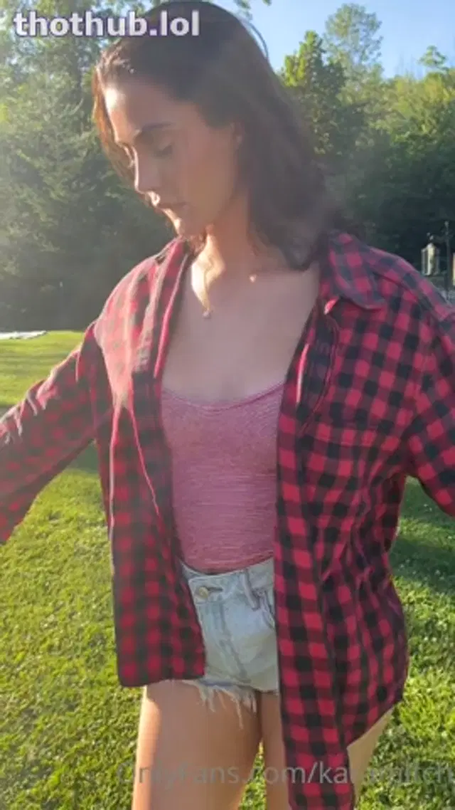 Karamitch- glass dildo anal in public