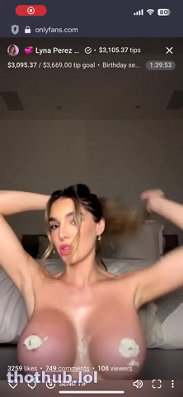 Lyna Perez Huge Naked Tits Onlyfans