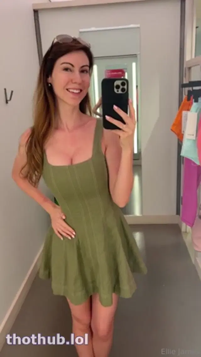 Ellie James changing room
