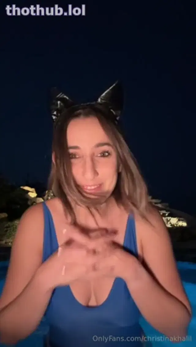 Christina Khalil Anal Slingkini PPV Onlyfans Video Leaked