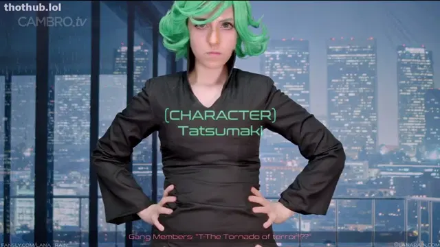 LANA RAIN_TATSUMAKI COSPLAY