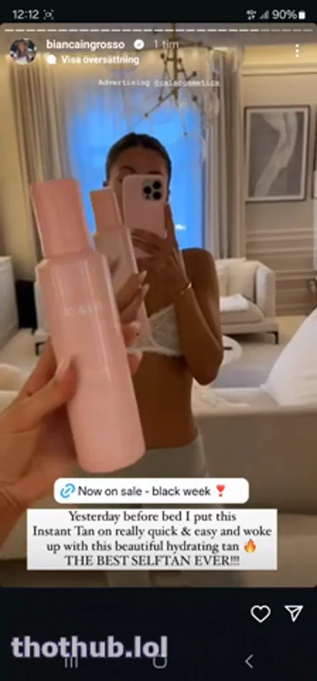 BIANCA INGROSSO – SEE THROUGH BRA