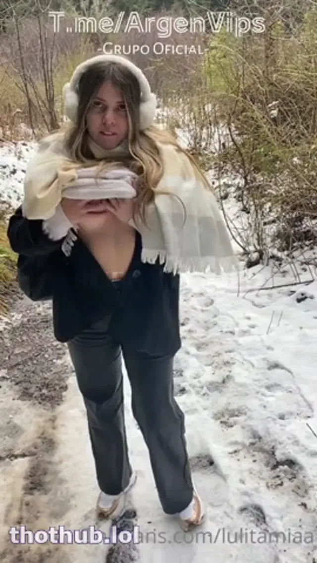 ♥ Lulitamiaa sexo en la nieve