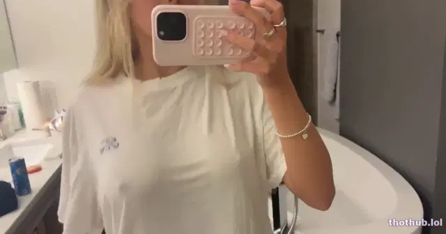 Olivia (Livvy) Dunne nipple tease