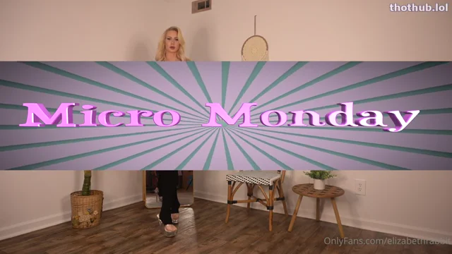 ElizabethRabbit Microbikini Tryon