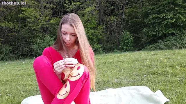 Sexxylorry Caught Squirting in Forest