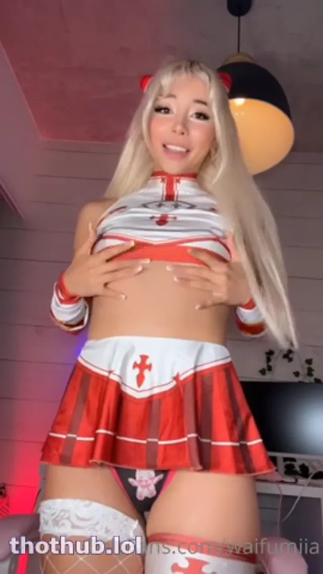 Waifumiia- Asuna Yuuki cosplay dildo solo