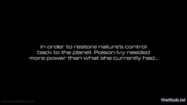 Lana Rain in Poison Ivy Feels Nature’s True Power