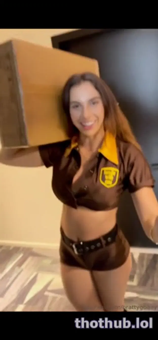 Brattygbaby Delivery Girl Giving Handjob