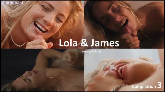 Jameswithlola – cumpilation 3