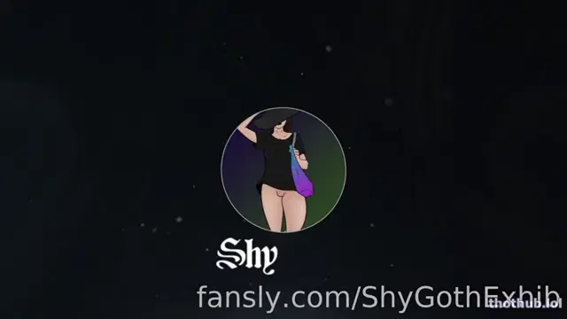 Shea aka ShyGothExhib – Having Fun Being Shown Off To The Neighborhood!