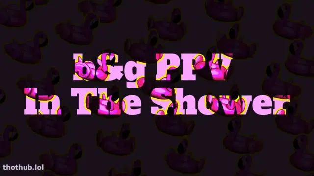 Christina Khalil  bg PPV In The Shower