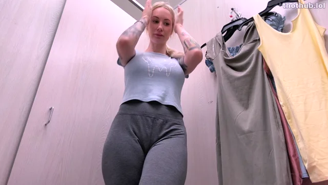 ElizabethRabbit Summer Dress Try On Topless