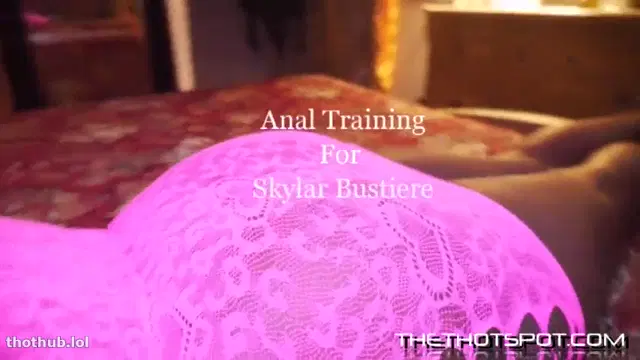Skylar Bustierre – Big Ass Ebony Takes BBC Up Her Ass and Gets Creampied
