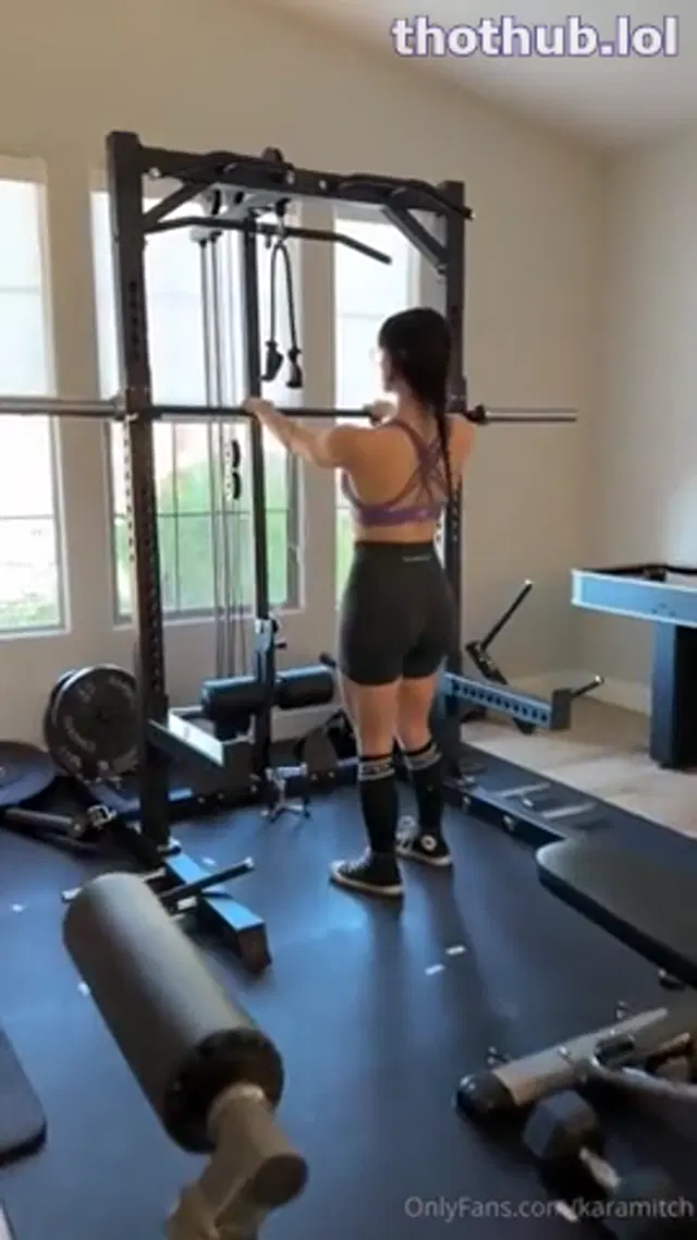Jakara Mitchell Gym Creampie