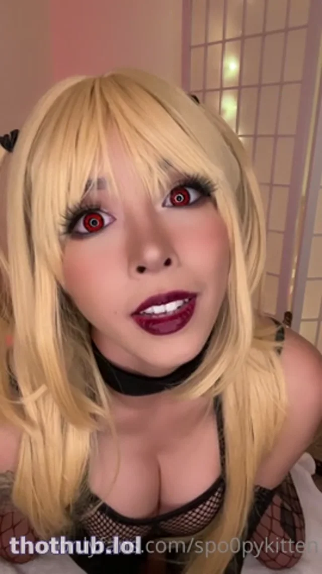Spo0pykitten misa cosplay dildo