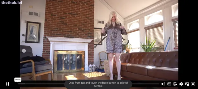 Elizabeth rabbit trying on robes