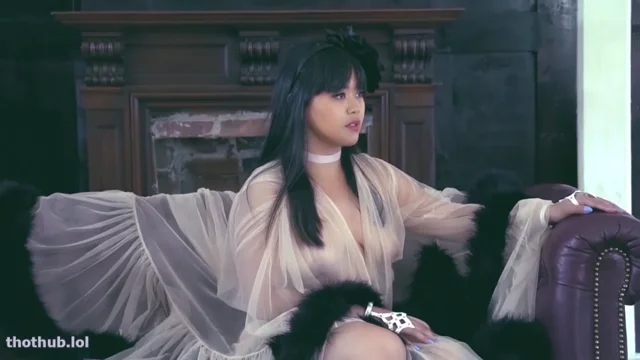 Asian in leather