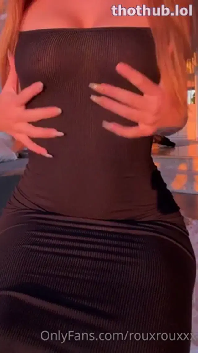 Rouxrouxxx black dress