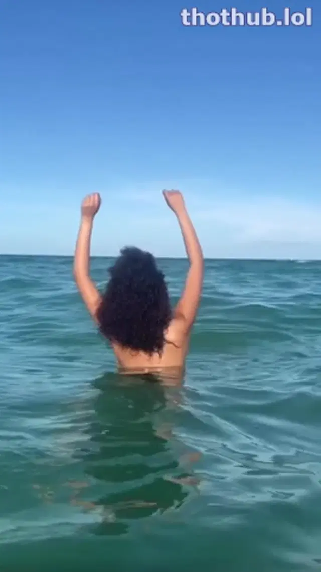 Breya Lea Naked in Sea