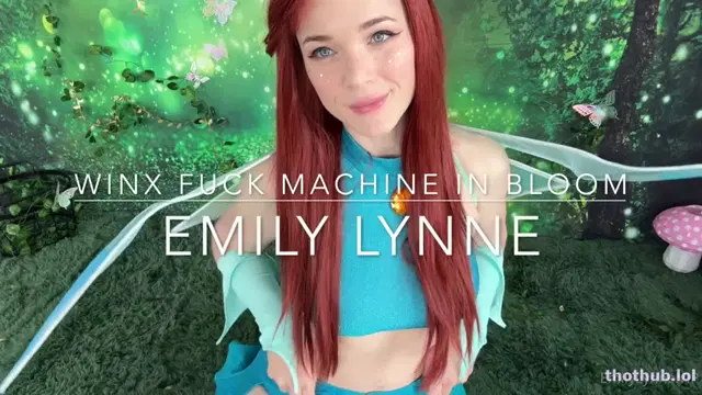 Emily lynne winx fuck machine in bloom