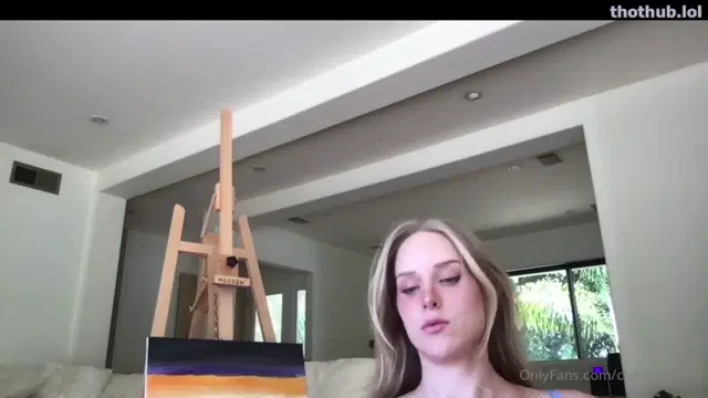 Caroline Zalog transparent panties ppv