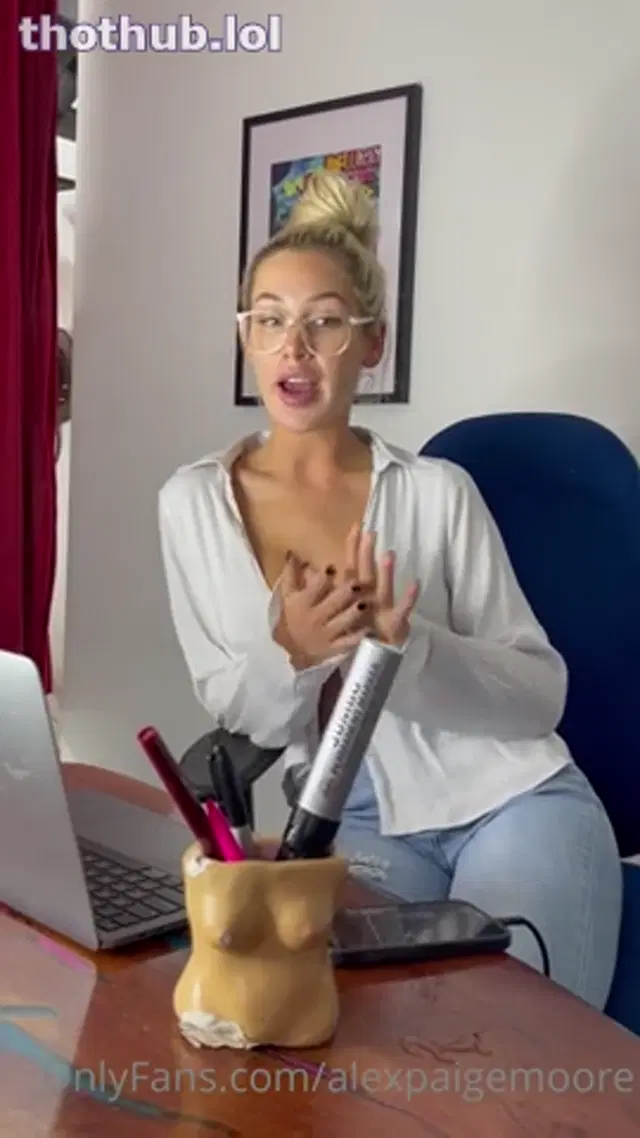 Alex Paige Moore Fucks Her Student During A Lecture