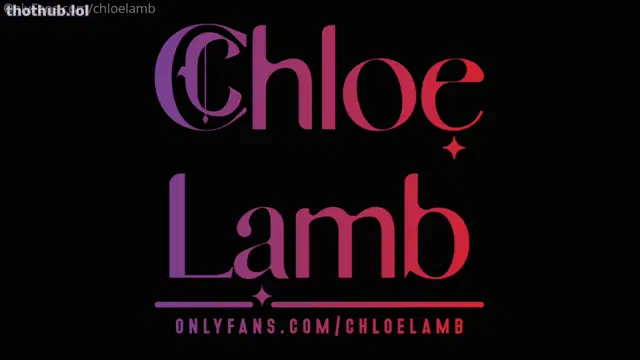 Chleo Lamb BG Anal