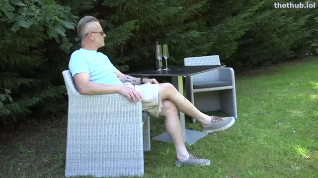 Elise Van Vlaanderen Onlyfans Hot neigbourly sex in the garden