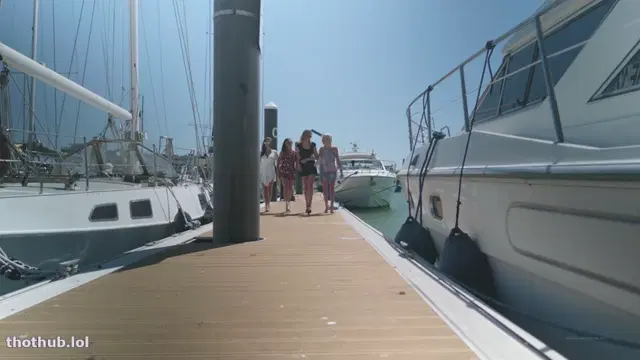 Elise Van Vlaanderen Onlyfans Lesbian exploration on a boat