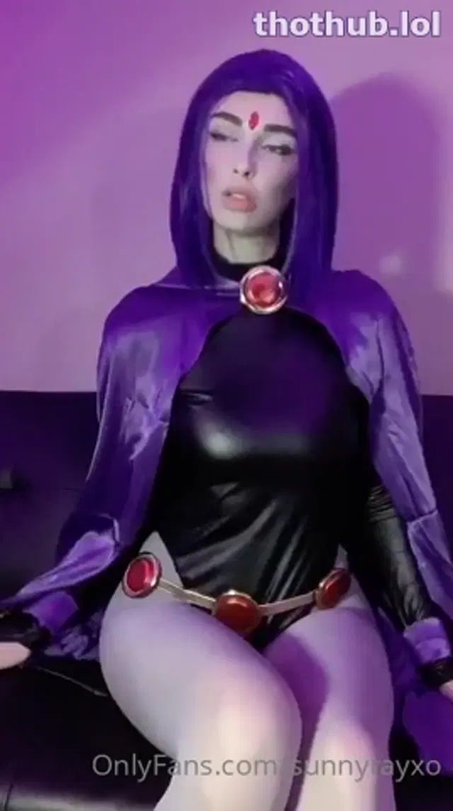 Sunny Ray Nude Raven Cosplay Video Leaked