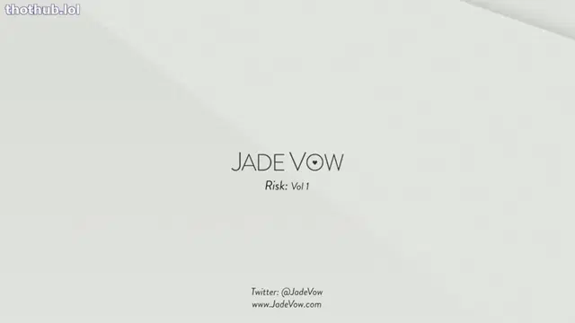 Jade Vow Public Facial & Cum Walk