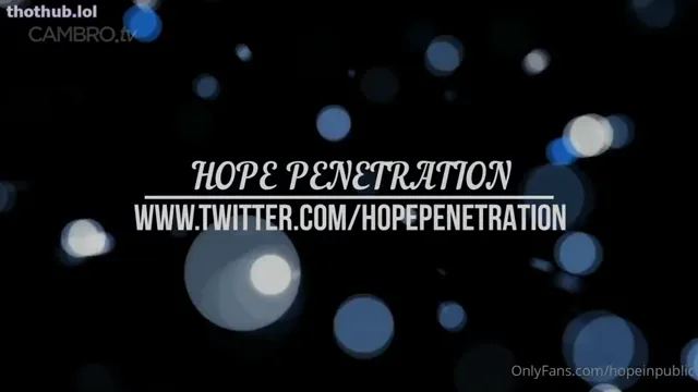 Hope Penetration squirting in a public restroom