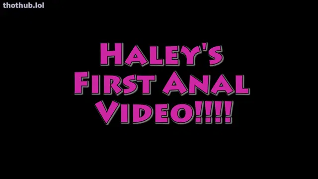 Haley Ryder First anal
