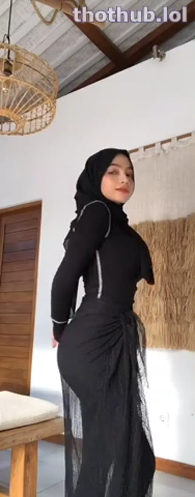 Hijab sexy dance tight clothes