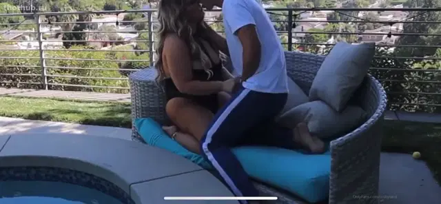 Trisha Paytas poolside sextape