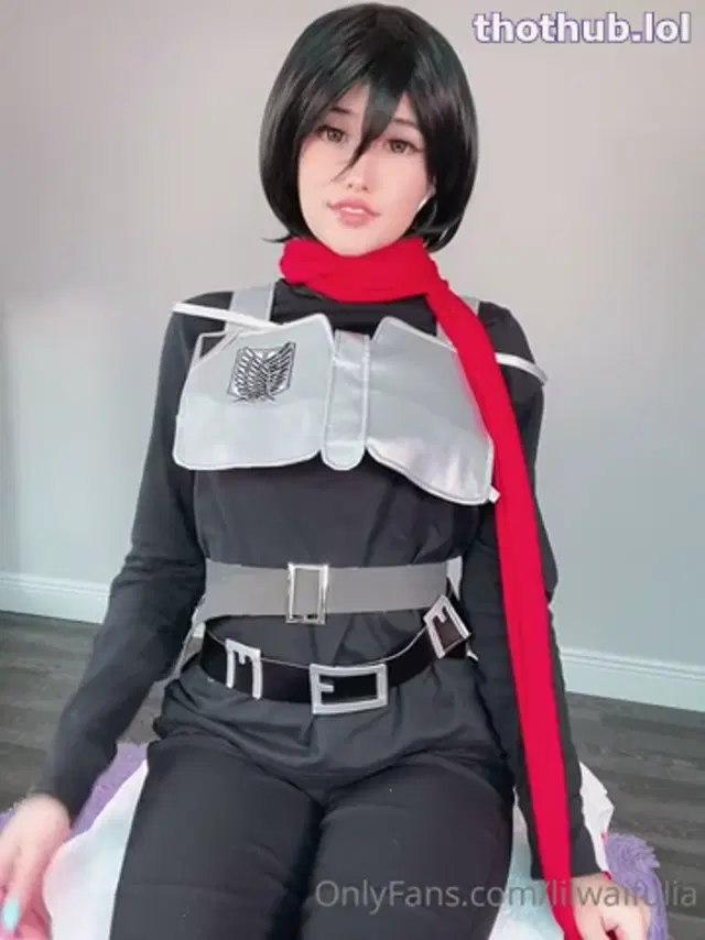 Lilwaifulia Sexy Mikasa