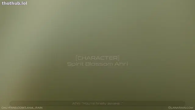 Ahri Spirit Blossom Dildo Lana Rain