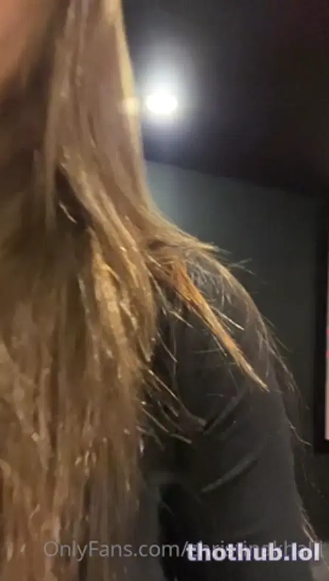 Christina Khalil – Fun In Cinema Room