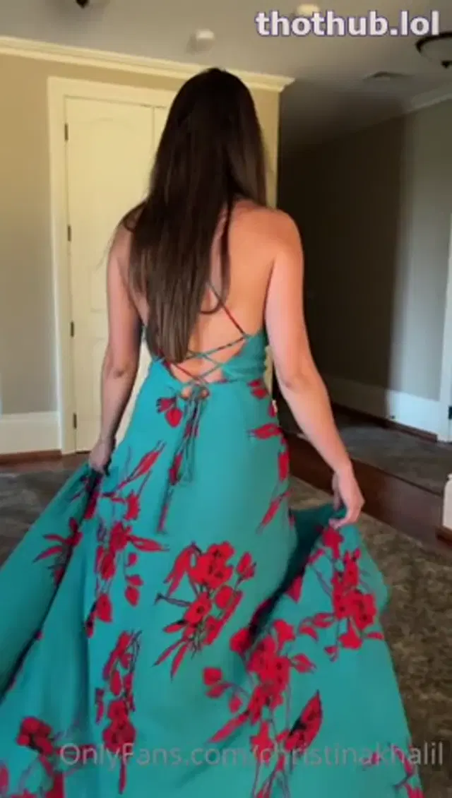 Christina Khalil 32 (Nipple Tease)