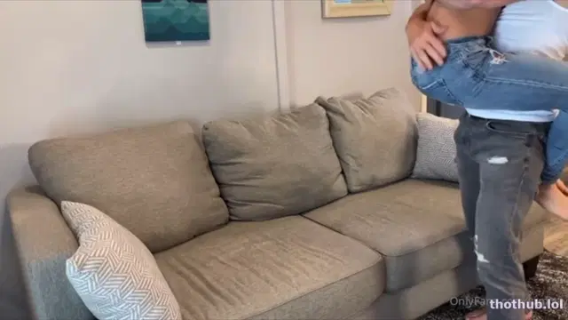 Johnny sins and Lumi Ray Hardcore Sextape whit sofa