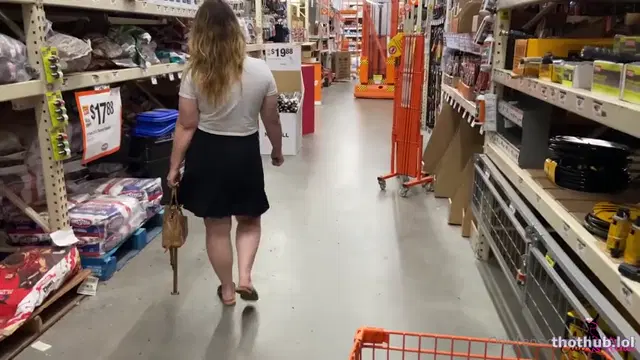 Ellie Renee Butt Plug In Public