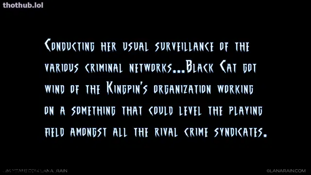 Lana Rain – Black Cat Seduces You For Information
