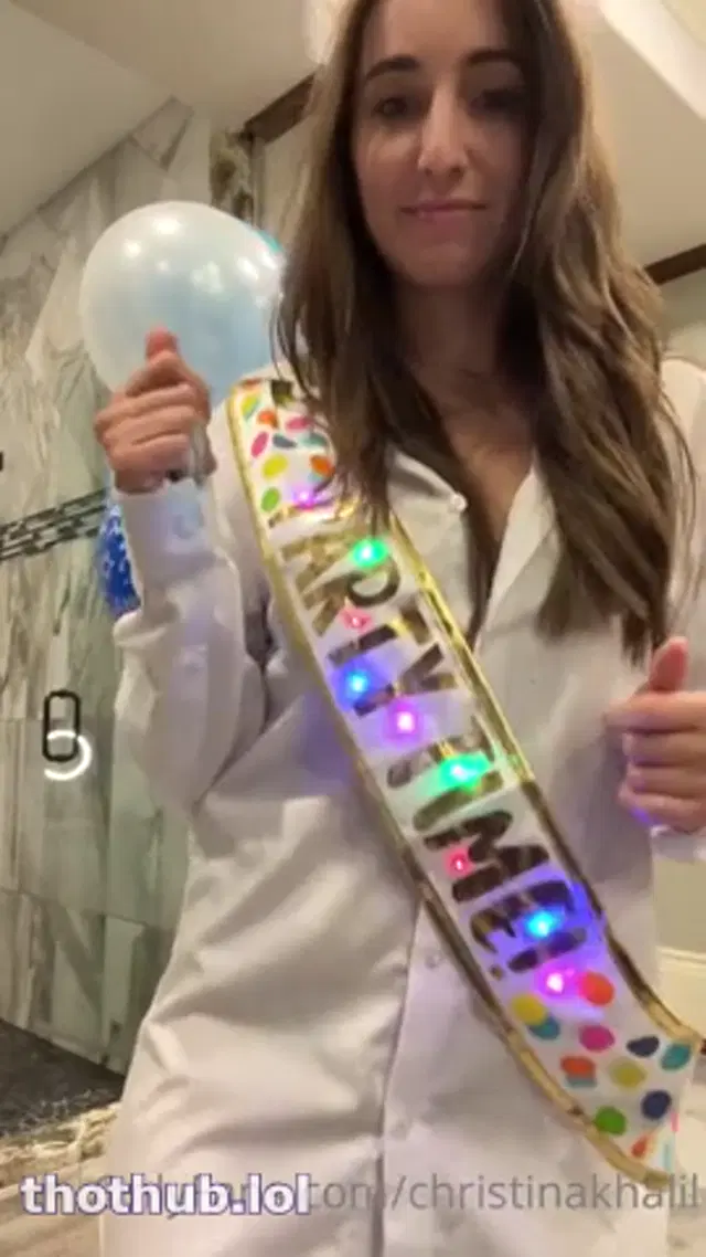 Christina Khalil Nude Birthday Livestream Video Leaked