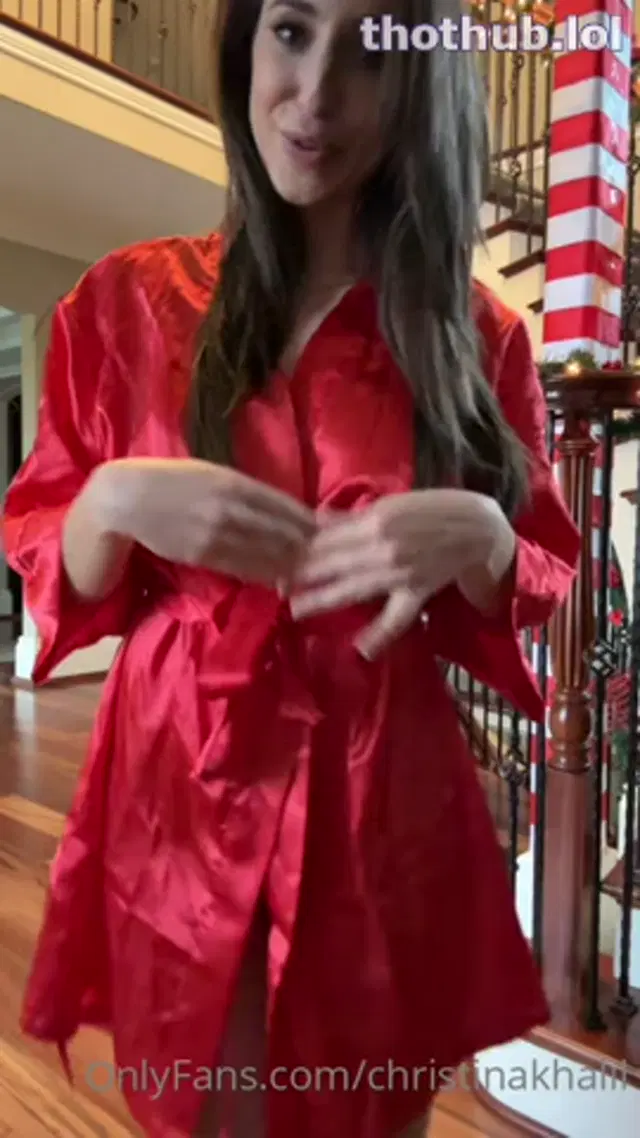 Christina Khalil- Xmas Bikini PPV